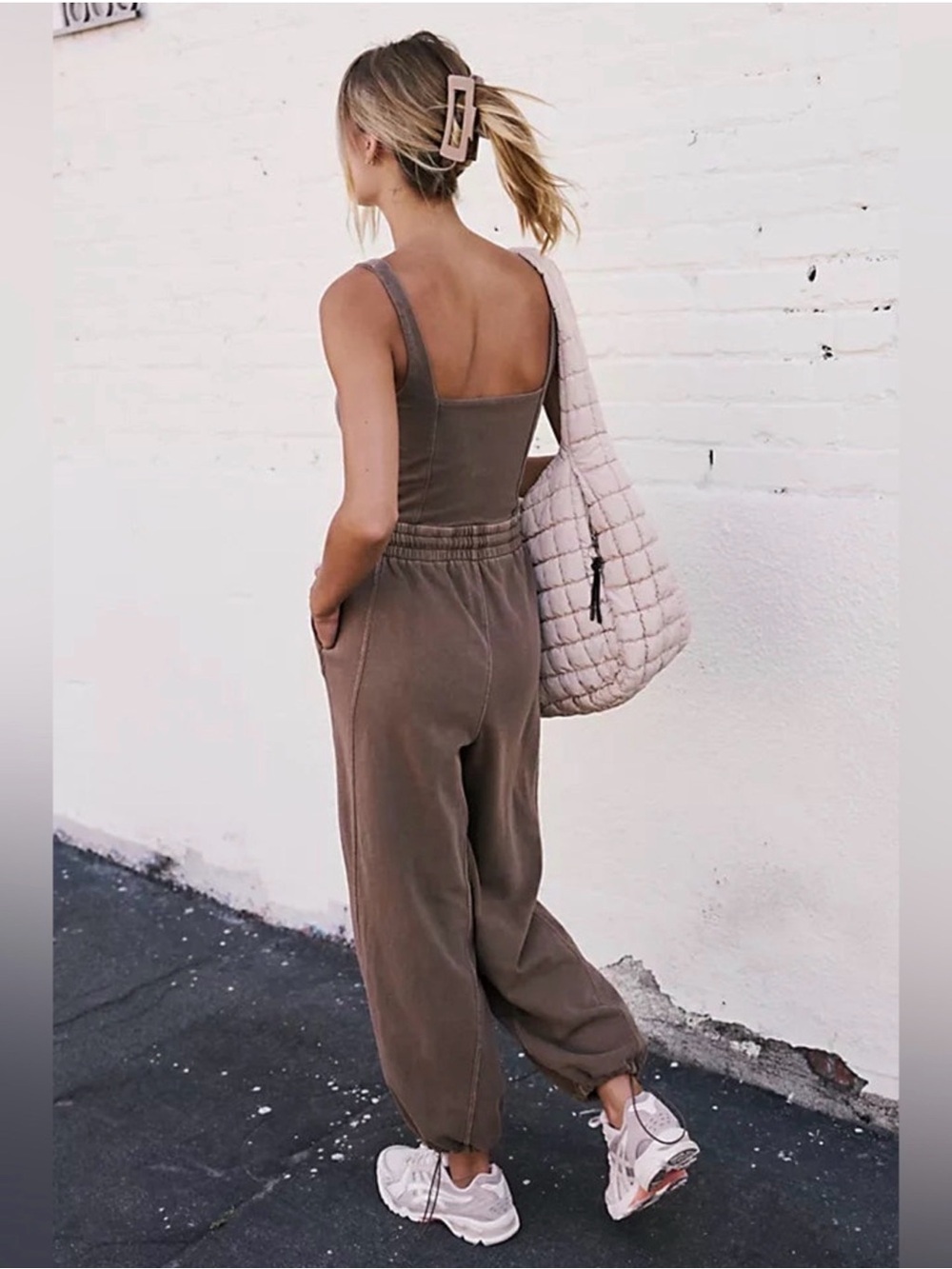 Free People Movement Inbound Onesie Jumpsuit – Size Large - Picture 3 of 5